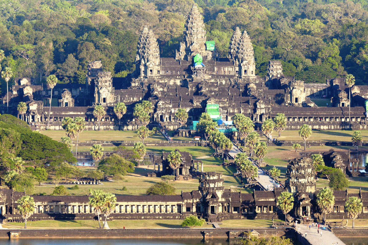 Angkor Wat temple in Siem Reap, Cambodia - Angkor, Vietnam & Laos tour