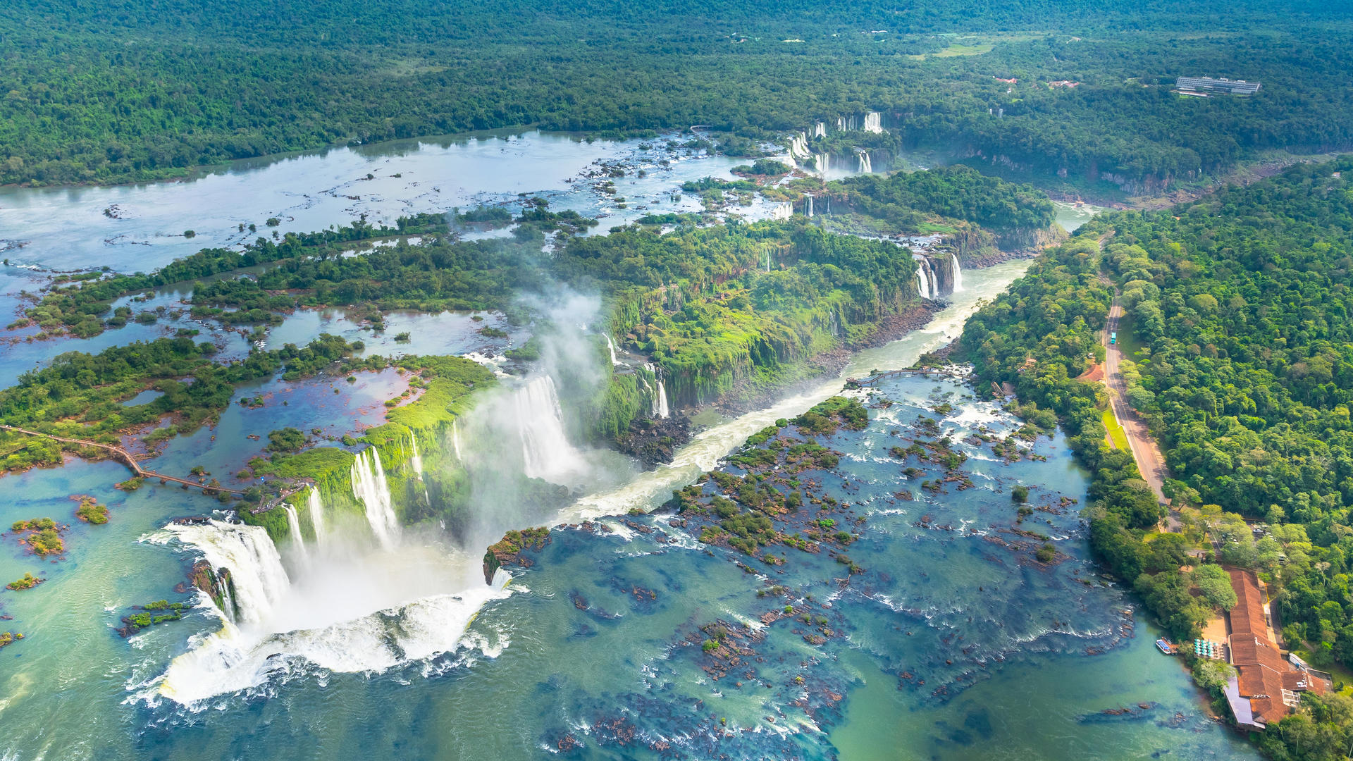 Iguazu Falls on the Brazil tour
